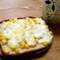 みのりっくす's cooksnap of when they made マヨコーン☆トースト.