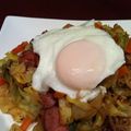 sakurask's cooksnap of when they made 半熟がおいしい！目玉焼きそば.