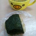 モノくま's cooksnap of when they made うちのおにぎり～わさびおかか～.