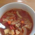 末っ子クッキング's cooksnap of when they made 簡単！たっぷり野菜のミネストローネ♬.