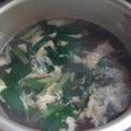 お料理が苦手's cooksnap of when they made おばあちゃんの♪ニラのかき卵汁.