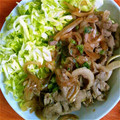 ねこのね's cooksnap of when they made 豚コマしょうが焼き.