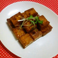uzu1118's cooksnap of when they made 困ったときには♪厚揚げの照りマヨ炒め♪.