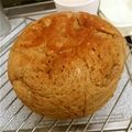 ナツメラテ's cooksnap of when they made 炊飯器で珈琲パン.