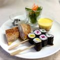 かっちゃん杉's cooksnap of when they made 簡単おつまみ♪ちくわのカラフル串.