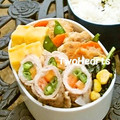 ＴＷＯＨＥＡＲＴＳ's cooksnap of when they made いんげんとにんじんの豚肉巻き.