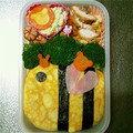バルキリールーン's cooksnap of when they made キャラ弁　ミツバチ　簡単.