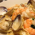 flippa's cooksnap of when they made アサリとエビの和風パスタ.