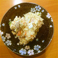 万由さん's cooksnap of when they made ◆糖尿病◆ポテサラ風おからの和風サラダ.