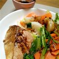 あゆたけぽこ's cooksnap of when they made 簡単なブリのバルサミコソースかけ☆.