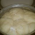 toshiebaba's cooksnap of when they made HB、食パンの型なくても綺麗に焼ける食パ.