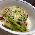 しょこりな's cooksnap of when they made 栄養満点♪ねぎ塩豚丼☆簡単、美味しい.