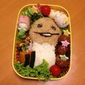 じにょんぺん。's cooksnap of when they made んふんふ♪キャラ弁☆なめこ弁当.