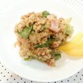 紫陽花娘's cooksnap of when they made ♪醤油麹deベーコンレタス炒飯♪.