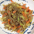 ririkoro's cooksnap of when they made ヘルシー♪しらたきと野菜のごま和え♪.