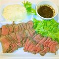 azu_enjoy's cooksnap of when they made 簡単＊美味しいローストビーフ.