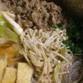 nekochan40's cooksnap of when they made 厚揚げと牛肉のすき焼き風.