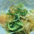 ナガサキさん's cooksnap of when they made 水菜の辛子和え☆.
