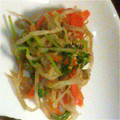 せいじミキ's cooksnap of when they made ちょっぴり甘めに☆豆苗の胡麻和え♪.