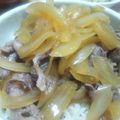 ちーまま◎'s cooksnap of when they made 失敗なし！簡単牛丼♪.