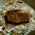 フランク爺's cooksnap of when they made ブリのホイル焼き・トマト＆赤ワインソース.