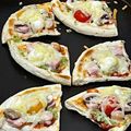 ★なみ☆'s cooksnap of when they made ホットプレートでピザ祭り.
