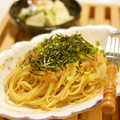 jelwee's cooksnap of when they made なめたけと大根おろしの和風パスタ.