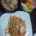 メロリ★'s cooksnap of when they made 鍋の残り物でスープパスタ.