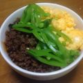 miu849's cooksnap of when they made ピリ辛ネギ豚そぼろ丼.
