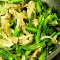 はなっこりー's cooksnap of when they made 豚こま©こまつな炒め.