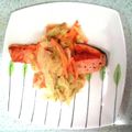 mayuchop7_8's cooksnap of when they made スイチリＤＥ生鮭とキャベツの蒸し焼き♫♬　.