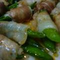 相海しのん's cooksnap of when they made 簡単！豚肉のスナップえんどう大葉巻き♪.