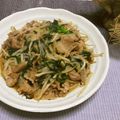 Shigeruu's cooksnap of when they made 豚ニラ炒め.