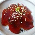 ぴよんす's cooksnap of when they made ☆簡単マグロの漬け丼☆.