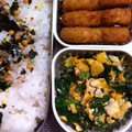 chococo218's cooksnap of when they made ほうれん草のたまごとじ。.