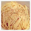しろたむ's cooksnap of when they made 和風たらこマヨパスタ(*^▽^*).