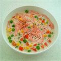ちぇりまむ★'s cooksnap of when they made 簡単☆たっぷり野菜のミルクスープうどん.