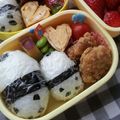 めけめけ395's cooksnap of when they made 年長さんのお弁当（パンダ）.