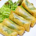 B子chan's cooksnap of when they made 豆腐と大和芋の春巻き.