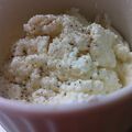・pepepe・'s cooksnap of when they made レンジで簡単♪ 自家製✰生カッテージチーズ.