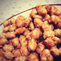 Yuyeon's cooksnap of when they made 残り福豆かりんとう.