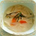ティラノ〜's cooksnap of when they made ミルク味噌スープの米粉すいとん.