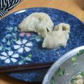 maomk68's cooksnap of when they made 手作り皮でもちもち☆かんたん水餃子.