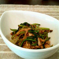 福福弐番館's cooksnap of when they made すり胡麻と海苔佃煮とほんだしの和え物.