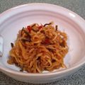 てつポン's cooksnap of when they made 【一晩で】パリパリ切干大根の即席漬け.