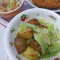 みゆきのキッチン's cooksnap of when they made 春キャベツと新じゃがのアンチョビ炒め.