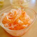 Hananohi's cooksnap of when they made おせち 蜂蜜入り紅白なます.