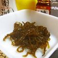 anjizi's cooksnap of when they made ラー油もずく♪.
