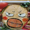 hirotofumi's cooksnap of when they made ひげぴよ弁当.
