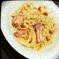 あずちょり's cooksnap of when they made 簡単なのに濃厚で本格的♡私のカルボナーラ.